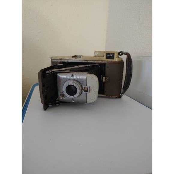 1950s 60s Vintage Polaroid Land Camera 80A Untested No Film - Picture 2 of 5